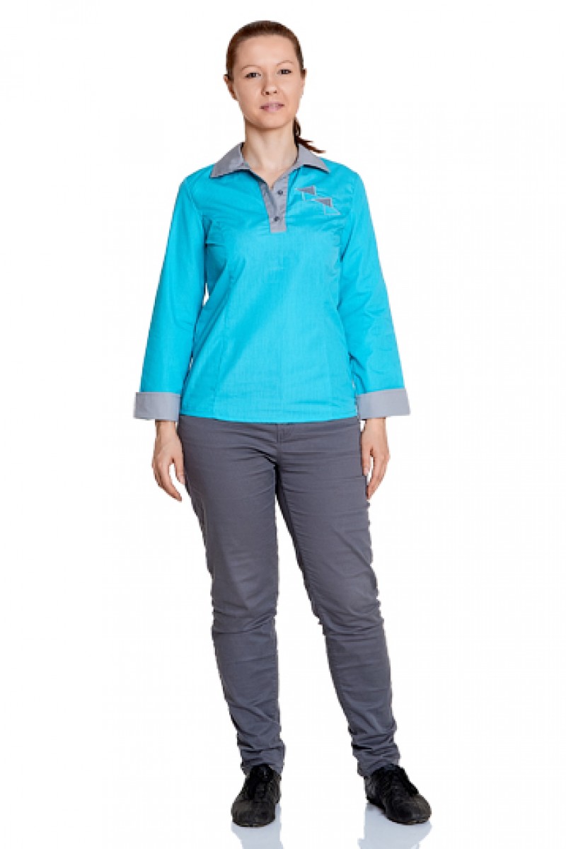 Рубашка с планкой до линии груди Рубашка с планкой до линии груди