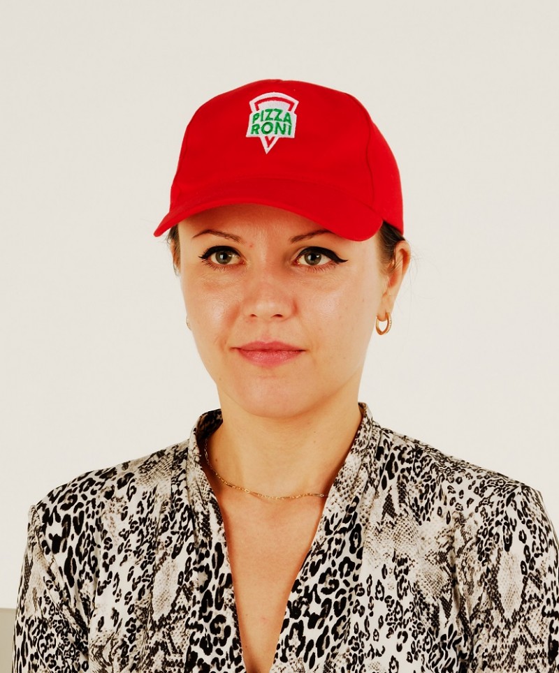 Бейсболка хлопковая на липучке Бейсболка хлопковая на липучке